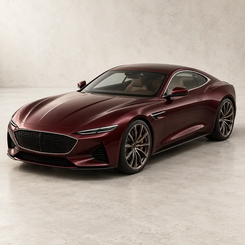 A grand touring coupe